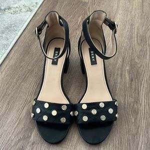 DKNY Leather Dress Heels